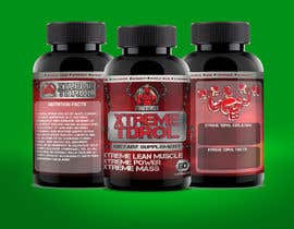 #18 for Create Label Theme for Bodybuilding Supplement Company by asadk7555