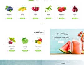 Číslo 14 pro uživatele Website design for online grocery store,just the psd od uživatele Saheb9804