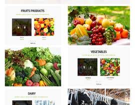#3 for Website design for online grocery store,just the psd by Baljeetsingh8551