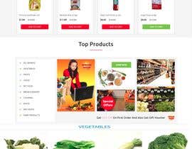#17 for Website design for online grocery store,just the psd by Webguru71