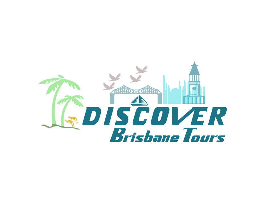 Kilpailutyö #268 kilpailussa                                                 Logo Design for Discover Brisbane Tours
                                            