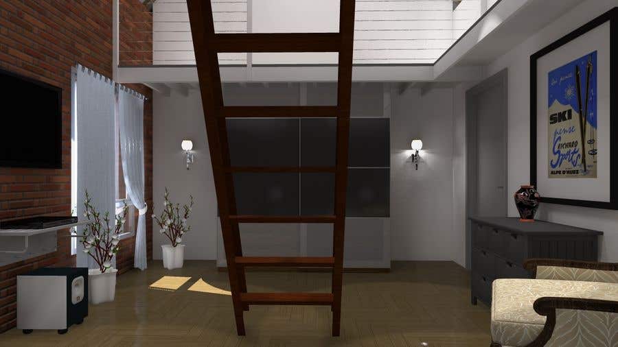 Kilpailutyö #20 kilpailussa                                                 Interior room design - 3D
                                            