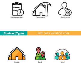 #44 for Design an icon-set for our Residential Construction CRM Software by JA838