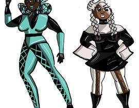 #34 cho Draw a Duo Super Hero African American Anime Female Characters bởi Dreamer25sv
