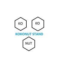 nº 77 pour Design a Logo for Kokonut Stand par rreiffaquarelle 