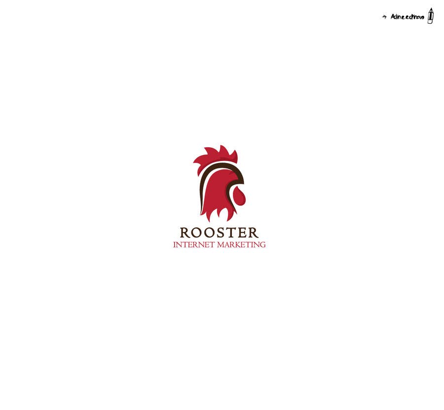 Penyertaan Peraduan #96 untuk                                                 Logo Design for Rooster Internet Marketing
                                            