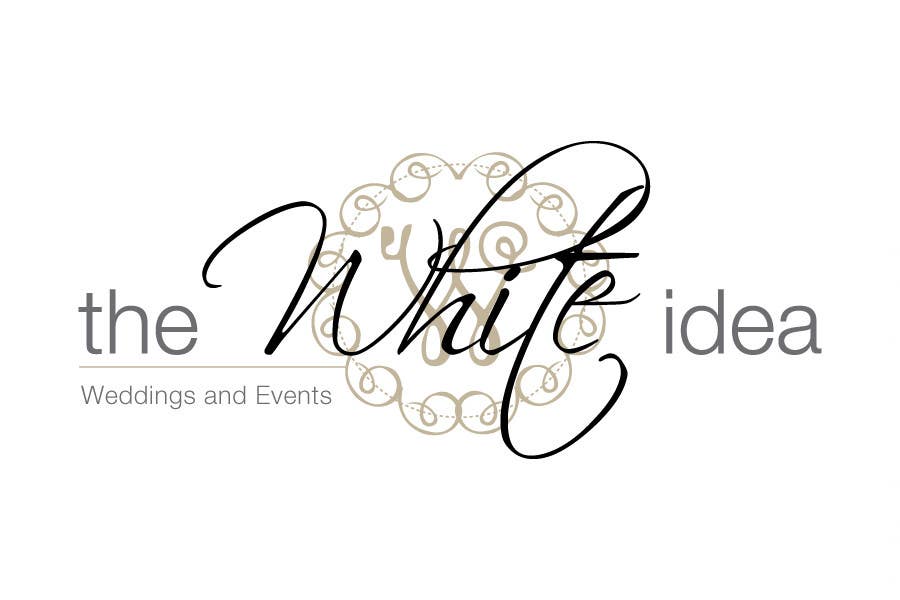 Kandidatura #428për                                                 Logo Design for The White Idea - Wedding and Events
                                            