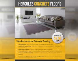SLP2008님에 의한 Create a Flyer For Hercules Concrete Floors을(를) 위한 #15