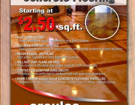 #13 for Create a Flyer For Hercules Concrete Floors by daexter