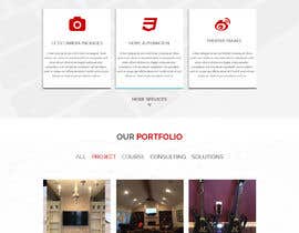 #30 per Design a Website Mockup for AV Business da AnABOSS