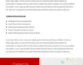 #35 per Design a Website Mockup for AV Business da Sholix