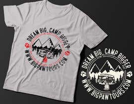 #98 pentru T Shirt Design for Adventure Camping Company de către Exer1976