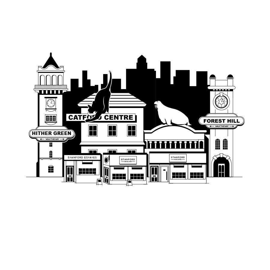 Contest Entry #15 for                                                 Illustrate our local landmarks and offices
                                            