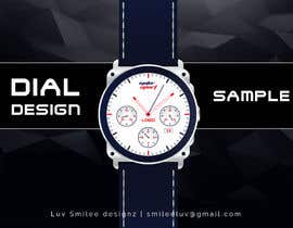 #12 สำหรับ Make a watch Dial design inspiret by motorsport โดย luvsmilee