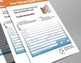#32 para Design a form/flyer: &quot;Free Trial and Quote Offer&quot; por josegermosen