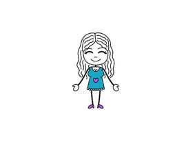 #1 สำหรับ Design this girl as a teacher cartoon character. โดย kingbodonit