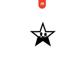 #52 για Create simple logo of man &amp; woman inside star από Ajdesigner010