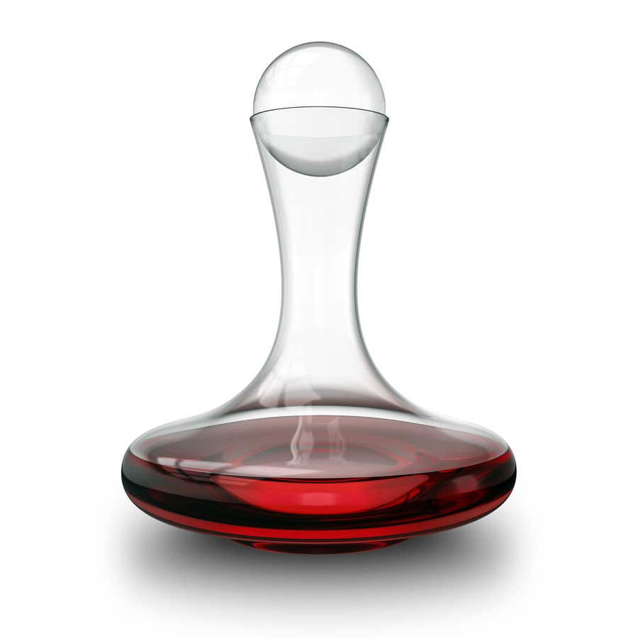 Конкурсная заявка № 23 для Create Photorealistic 3D model of a glass wine d...