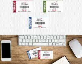 #5 for Design the layout for anti-theft labels for our laptops by kiritharanvs2393