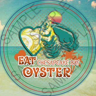 Contest Entry #7 for                                                 I need a super cool sticker of an oyster!
                                            