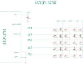#7 para Design a small electronic circuit to drive an LED matrix. de lazeeez100100