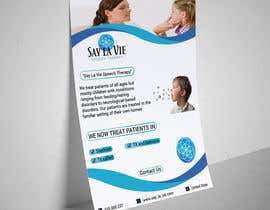 #33 for Design a Flyer for a Speech Therapy Company by niloykhan55641