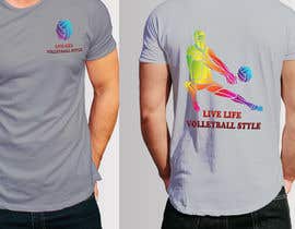 #48 ， 10 Volleyball-Inspired T Shirt Designs 来自 Rajibshaa