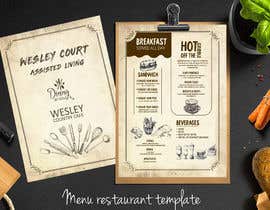 #29 for Design a 4 Page Menu by lookandfeel2016