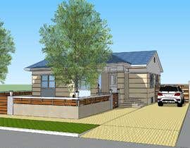 #10 ， 3D modeling of home. Landscaping, fencing, structural. Front and side views. Example photos. 来自 cyberlenstudio