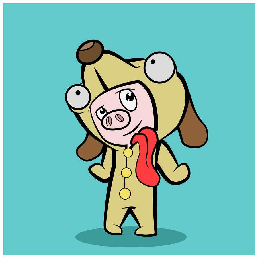 Contest Entry #22 for                                                 pig in dog costume
                                            