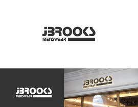 nº 2 pour JBROOKS fine menswear logo par irfanrashid123 
