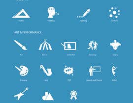 #1 for Design 119 Icons for website by MDesignx