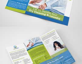 #10 para Need a Tri Fold Brochure Dry Cleaners Laundry Business de Mukul703
