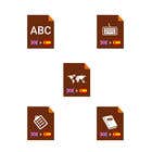 #6 cho Set of 7 Icon Illustrations needed for online-shop (language learning related) bởi Irfan80Munawar