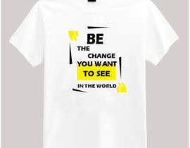 #35 για Conscious free spirit designer to create a t-shirt design από karimelsayed155