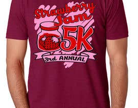 #6 Design a T-Shirt for the Strawberry Jam 5k részére feramahateasril által
