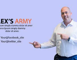 #10 para Design a Facebook Group Cover Photo for Alex&#039;s Army de imranshikderh