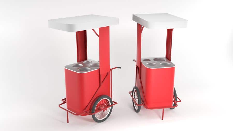 ผลงานการประกวด #22 สำหรับ                                                 Hot beverage / food cart professional design
                                            