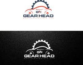 #34 pentru Gear Head Designs Logo Design de către FORHAD018