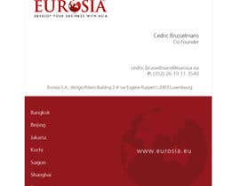 #93 untuk Business Card Design for www.eurosia.eu oleh adrianillas