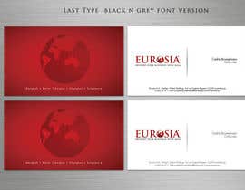 #99 untuk Business Card Design for www.eurosia.eu oleh sarah07