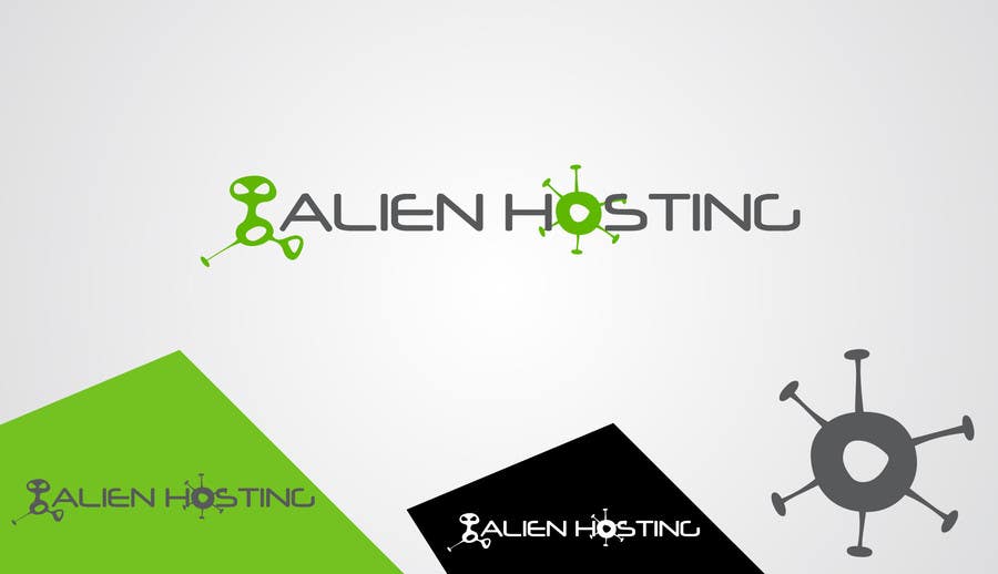 Kandidatura #118për                                                 Logo Design for Alien Hosting
                                            