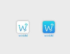 #72 pentru The name of the App is WinkHi. its a Social App where you can connect, meet new people, chat and find jobs. Looking for something fun, edgy. I have not decided on colors or fonts. Looking for creativity. Check the attachments de către offbeatAkash