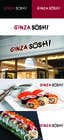 #39 untuk Logo design for new restaurant. The name is Ginza Sushi. 

We are looking for classy logo with maroon, Black and touches of silver (silver bc of the meaning). Would also like a brushstroke look but a highly visible name. oleh ashim007
