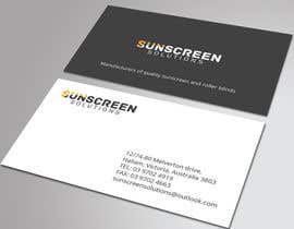 #60 untuk Sunscreen Solutions- Business Card &amp; Logo design oleh HammyHS