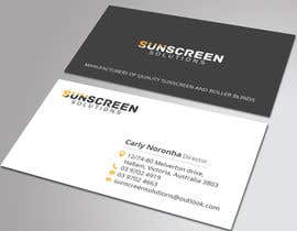 #74 untuk Sunscreen Solutions- Business Card &amp; Logo design oleh HammyHS