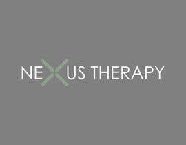 #11 para I need a logo designed, business name is NEXUS THERAPY. A grey background with a geometric symbol, white font. Business is involved in remedial, sport, deep tissue massages. de samanthaqwh