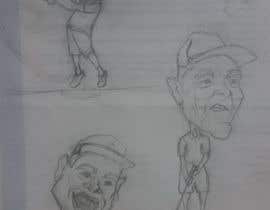#3 for Golf Caricature Content by Anup231