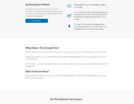 #15 para Design Website Mockup for Webinar Registrations de chiku789