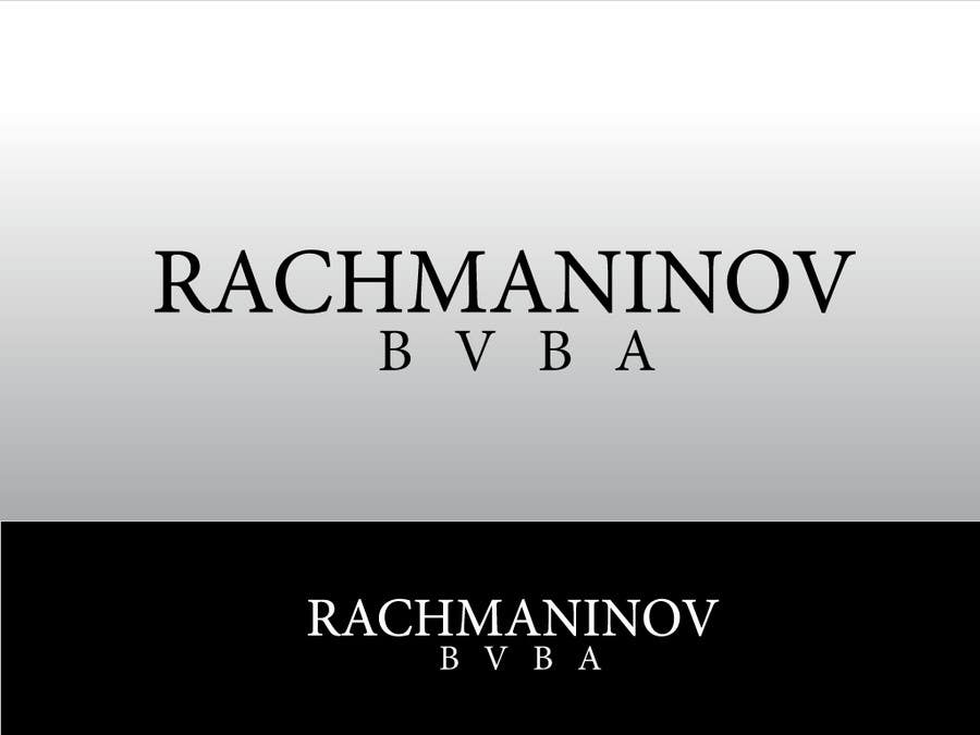 Bài tham dự cuộc thi #145 cho                                                 Logo Design for Rachmaninov bvba
                                            